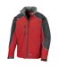 Veste Softshell Ice Fell Homme Rouge Noir WORK-GUARD By Result-2