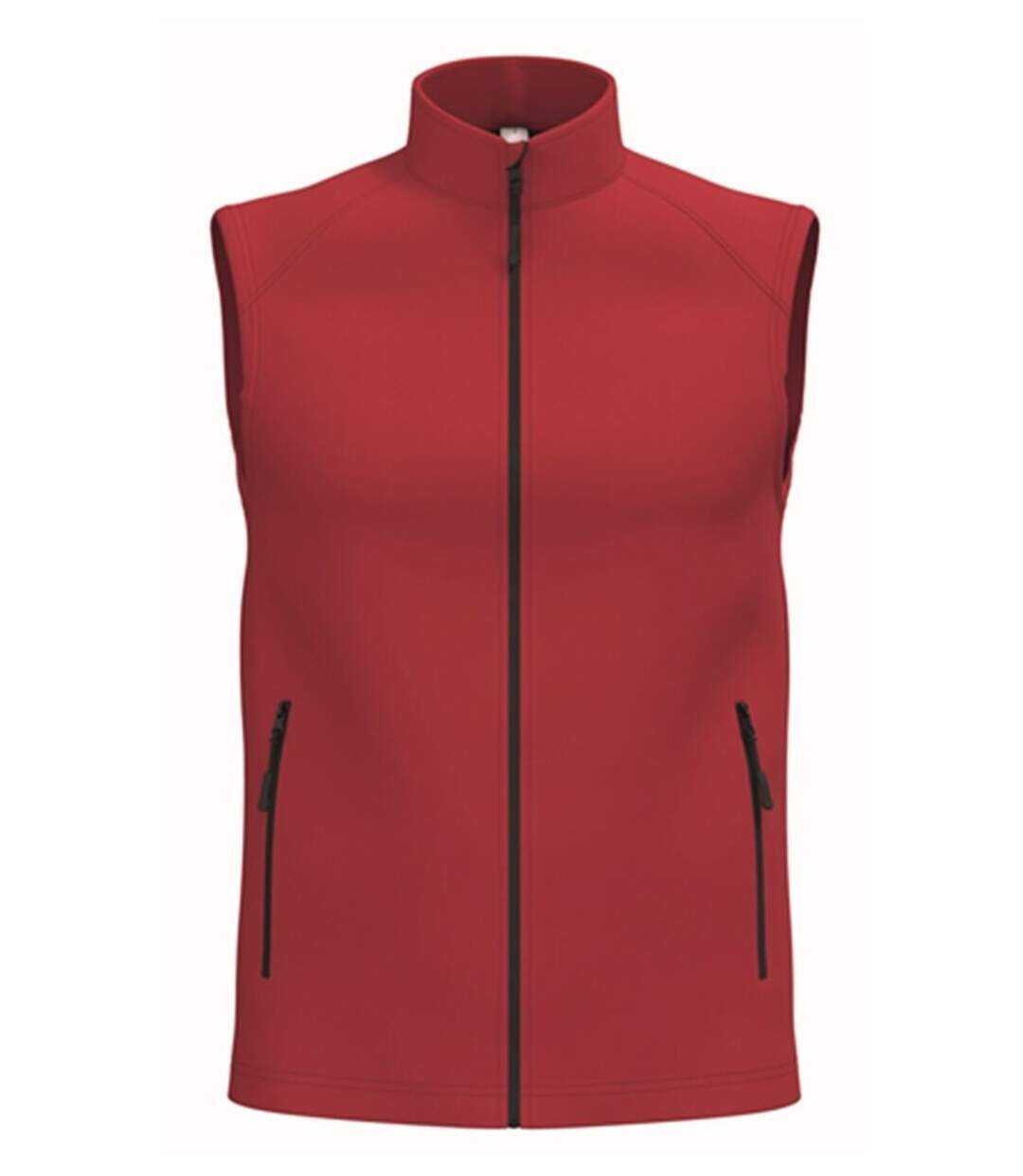 Softshell sans manches - Unisexe - IB413 - rouge-1