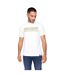 T-shirt Forever Homme Blanc One True Saxon-2