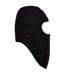 Unisex adult fleece balaclava m-l black Mountain Warehouse