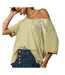 T-shirt vert femme kaporal sprit-1