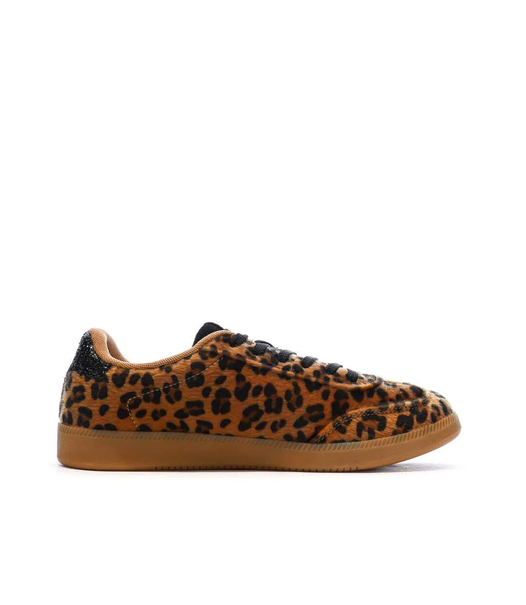 Baskets camel/noires femme only sandra-2