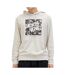 Sweat à capuche gris chiné homme jack & jones hawaii - l-1