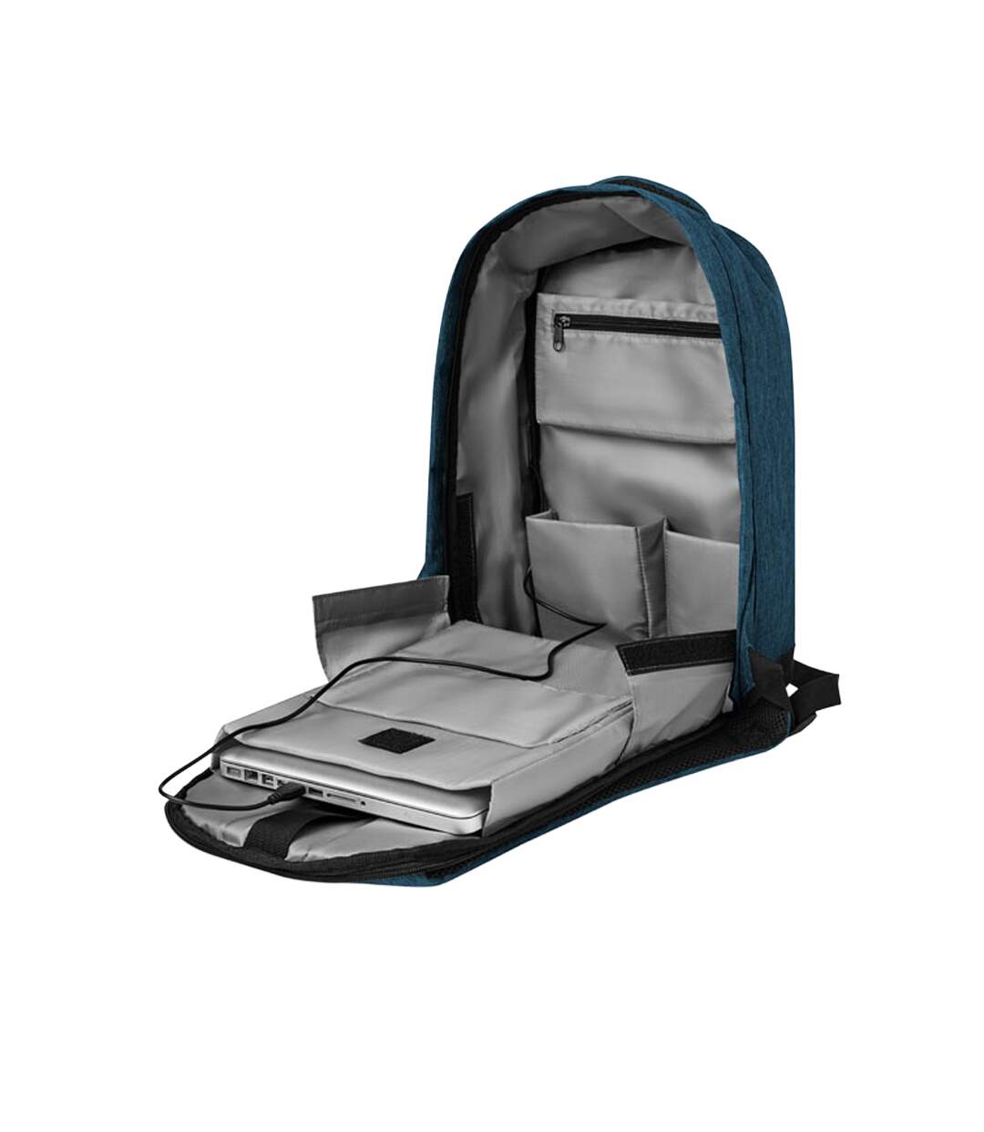 Berlin two tone backpack one size blue MidOcean-3