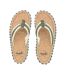 Tongs Homme Beige Vert Gumbies-3