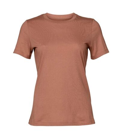 Bella + Canvas Womens/Ladies Relaxed Jersey T-Shirt (Terracotta) - UTPC3876
