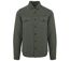 Surchemise en velours côtelé - Homme - PATS519 - vert kaki-1