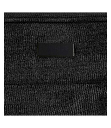 Joey canvas recycled 2l laptop sleeve one size solid black Unbranded