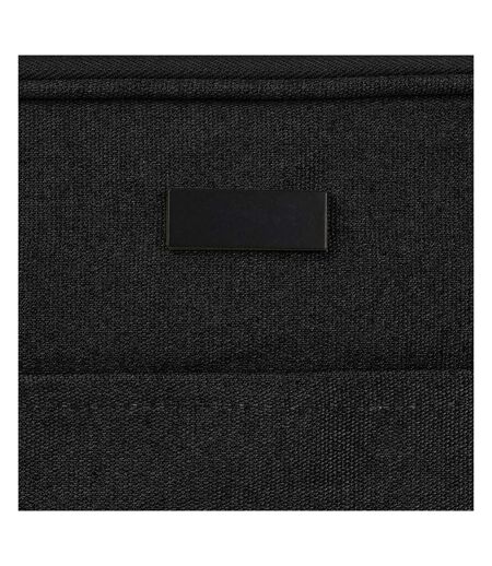 Joey canvas recycled 2l laptop sleeve one size solid black Unbranded