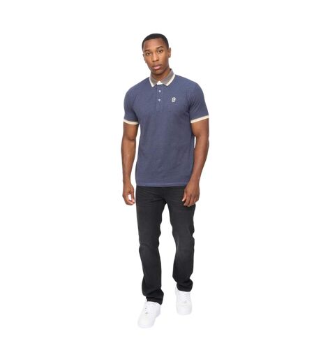 Polo Chimlacks Homme Bleu Denim Crosshatch