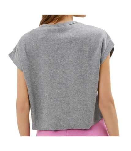 T-shirt Gris Femme Adidas HE1476 - 34