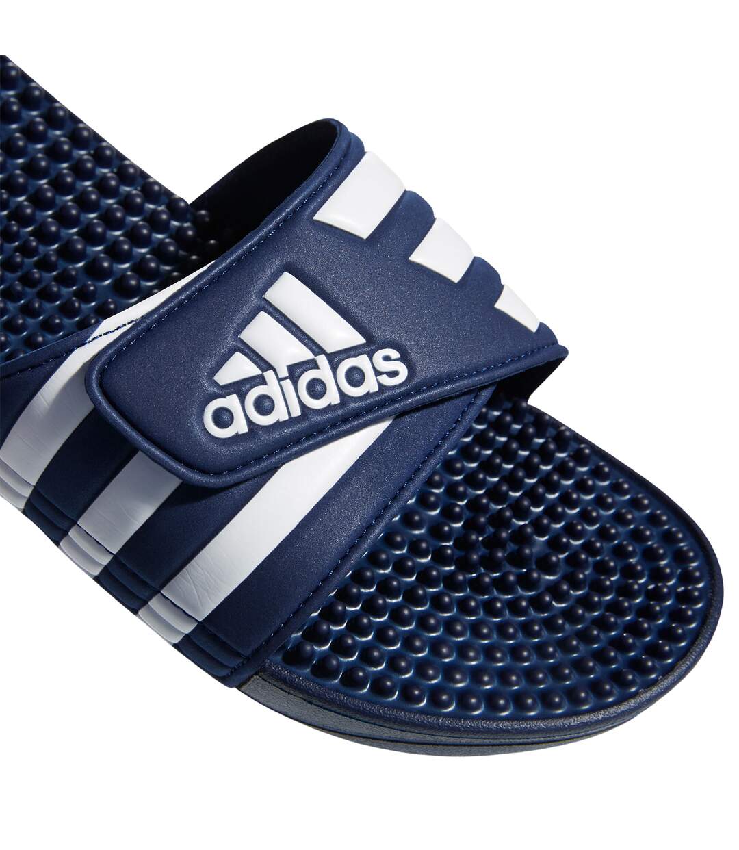 Tongs Adissage Homme Bleu Marine Adidas-3