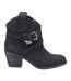 Bottines satire femme noir Rocket Dog