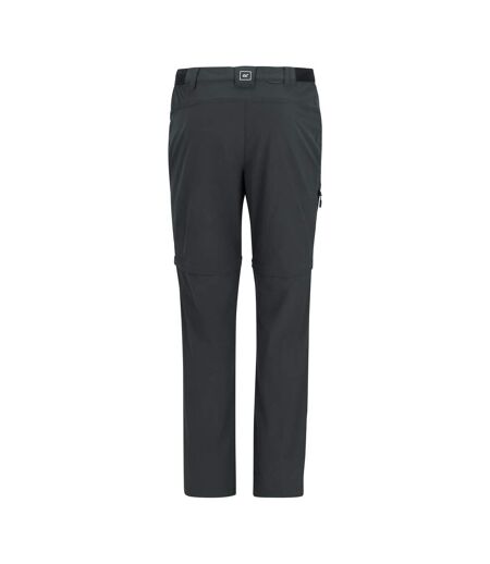 Pantalon De Voyage À Poches Et Taille Semi-élastiquée 2-en-1 Homme Anthracite Regatta
