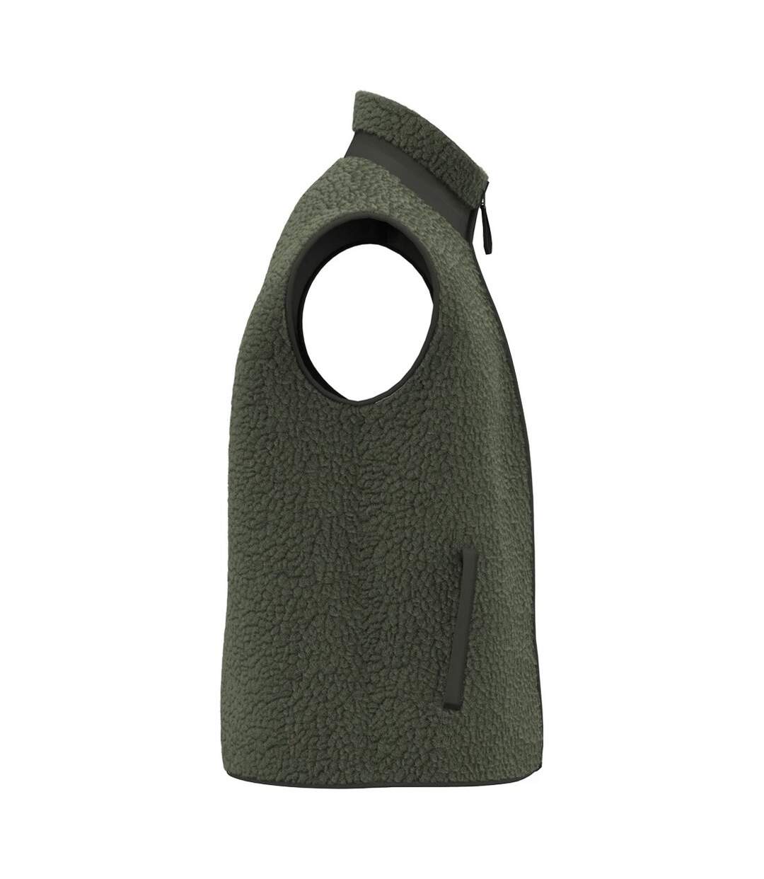 Veste Sans Manches Adulte Vert Forêt Kaki Foncé Native Spirit-3
