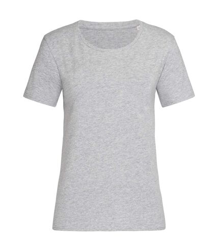 Stedman Womens/Ladies Stars T-Shirt (Heather Gray)