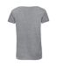 B&c Womens/ladies Favourite Cotton Triblend T-shirt Gris Clair Chiné B And C-2