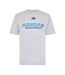 T-shirt Motif/style Logo Homme Gris Moyen Adidas-2