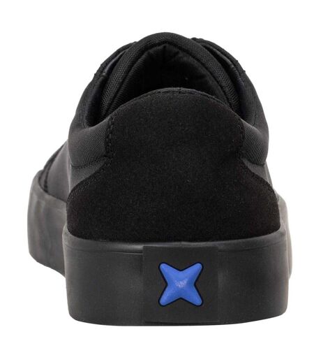Mens Cross Tenn Textile Trainers Black Hugo