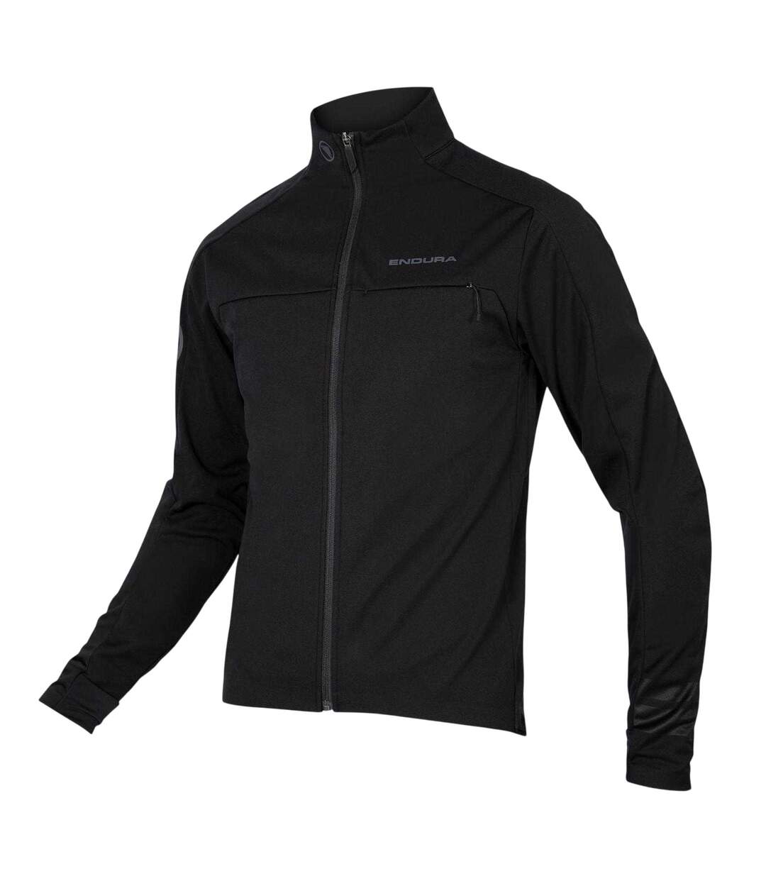 Mens Windchill Ii Performance Windproof Long-sleeved Cycling Jacket Black Endura-1