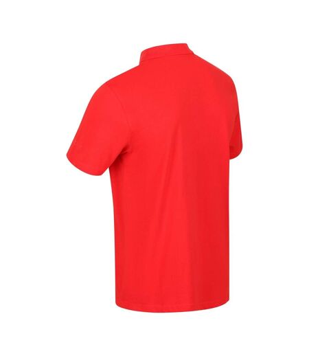 Regatta Mens Sinton Lightweight Polo Shirt (Fiery Red)