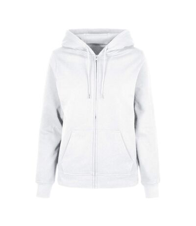 Veste à capuche basic femme blanc Build Your Brand