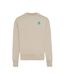 Unisex adult kruger recycled cotton crew neck relaxed fit sweatshirt desert Iqoniq-1