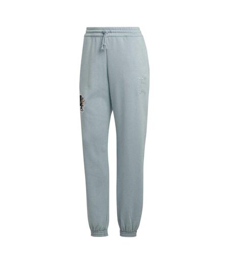 Womens/ladies Disney Mickey Mouse Joggers Grey Adidas