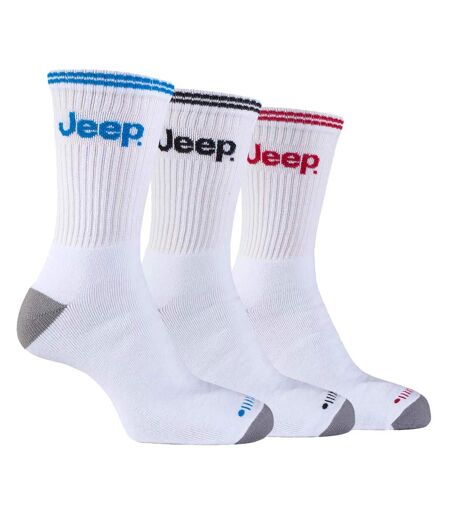 Men's 6 Pack Multipack Cushioned Crew Sport Socks - Outdoor Running
