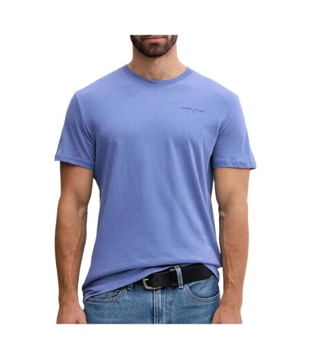 T-shirt bleu  homme tommy hilfiger tjm slim