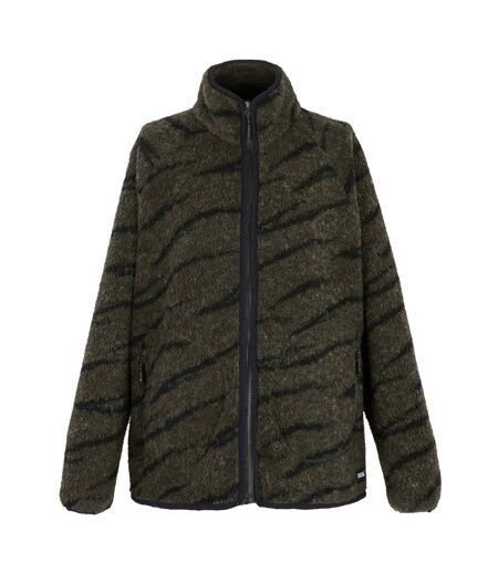 Veste Polaire Frankie Femme Kaki Foncé Noir Regatta