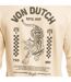 Sweat homme col rond en french terry Curve Vondutch-4