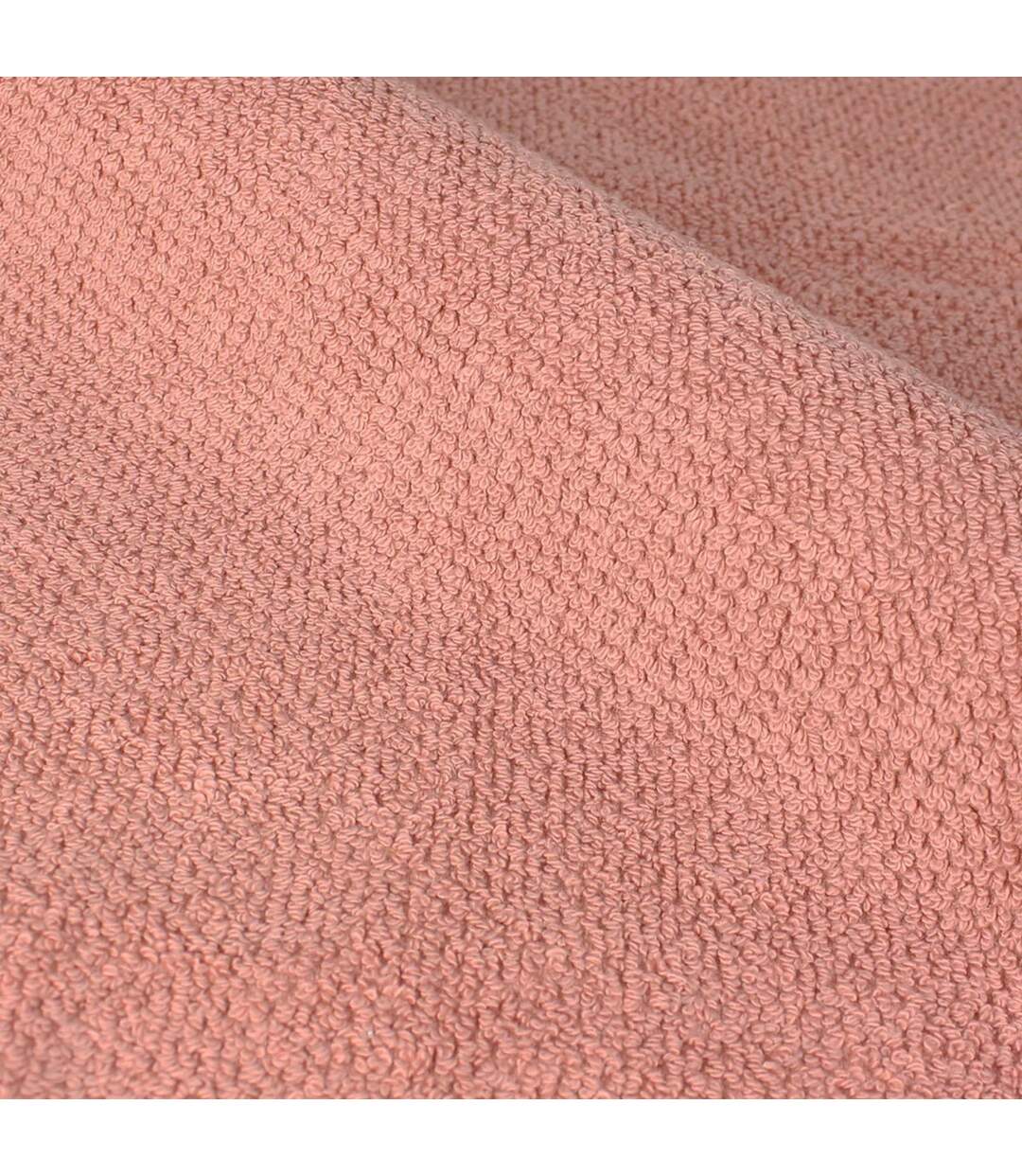 Textured weave bath towel 130cm x 70cm blush Furn-2
