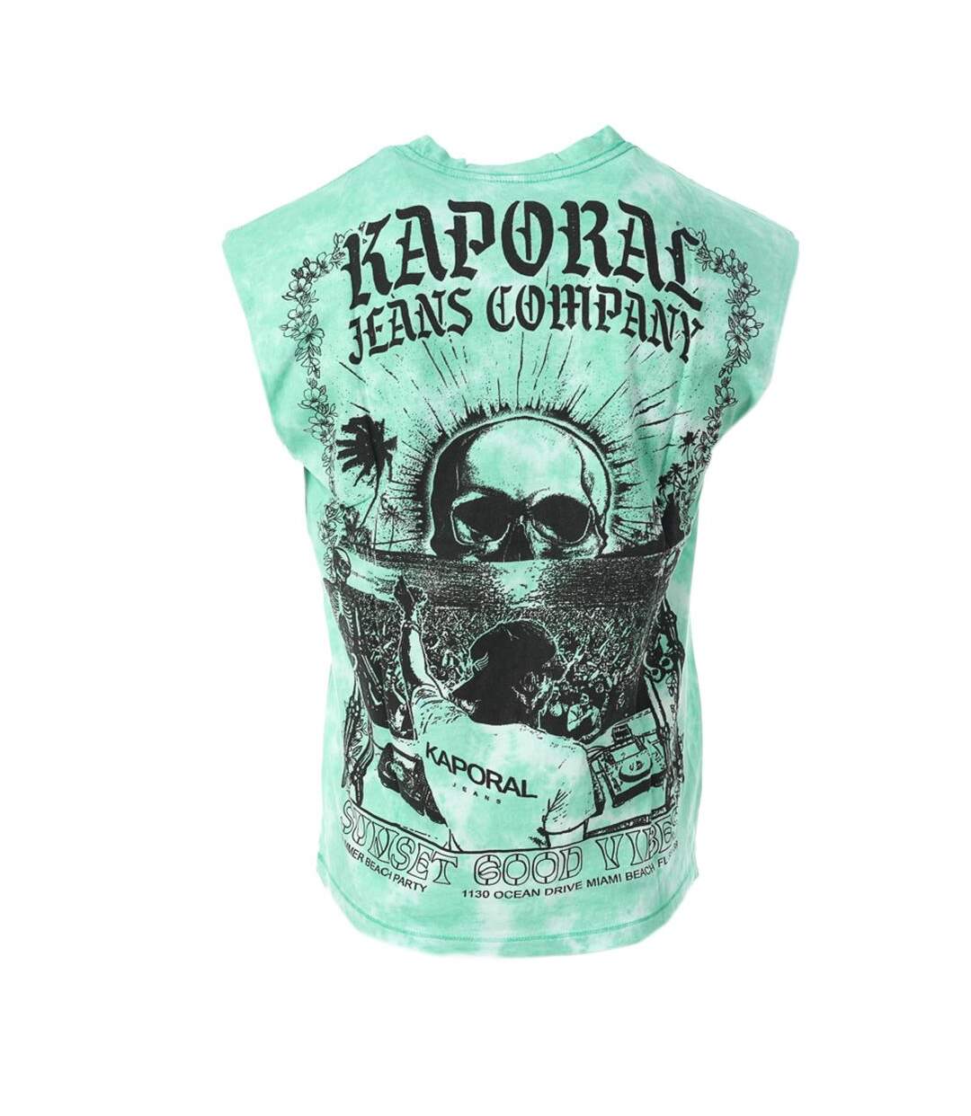 T-Shirt vert homme kaporal tankh25m10 - l-2