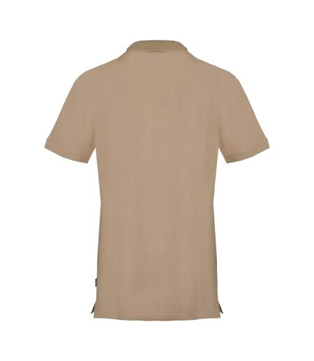 Polo Motif/style Union Jack Homme Beige Aquascutum