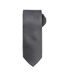 Premier Mens Micro Waffle Formal Work Tie (Dark Gray) (One Size)