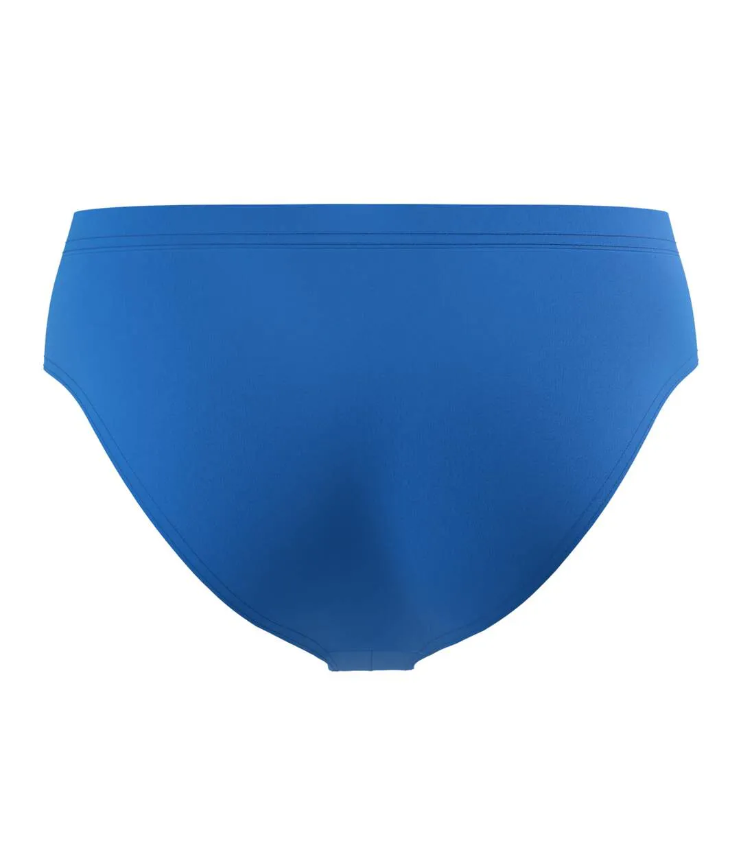 Mens Logo 4 Way Stretch Swim Briefs Blue Speedo-2