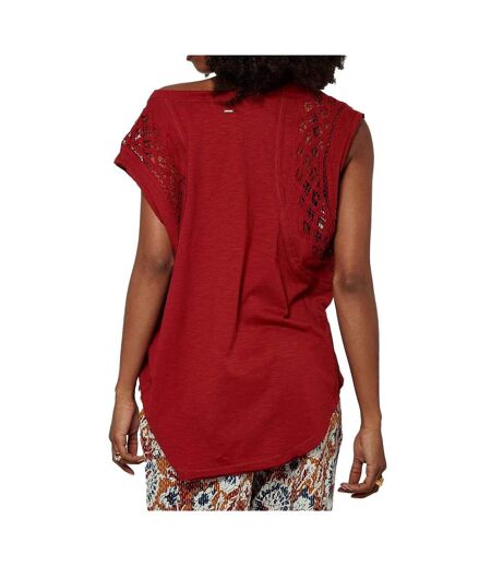T-shirt rouge femme kaporal solex