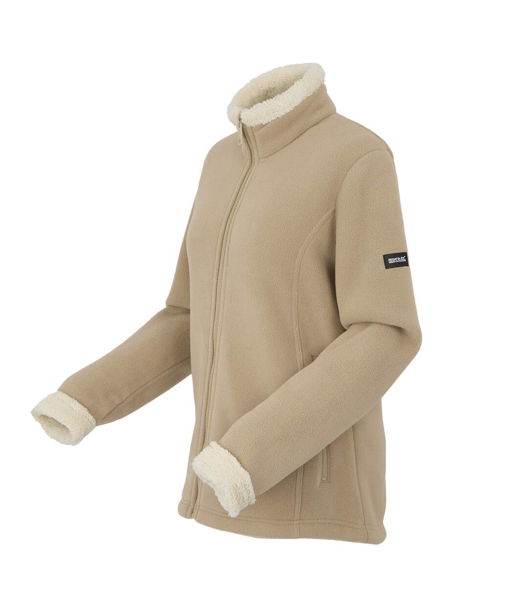 Veste Polaire Brandall Femme Taupe Beige Clair Regatta-3