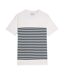 Mens Breton Stripe Breton T-shirt White Lyle & Scott-2