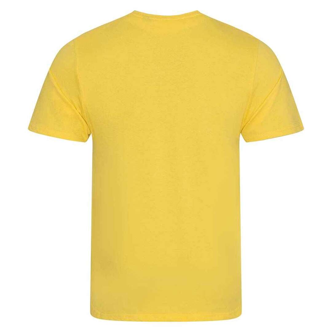 T-shirt cascade homme jaune Awdis-2