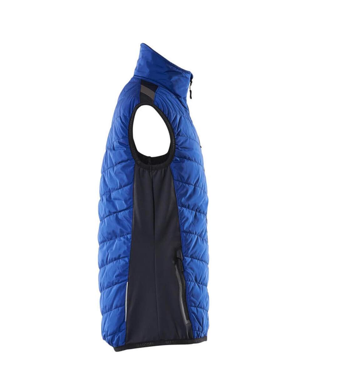 Mens Unique Cli Thermal Gilet Royal Blue Dark Navy Mascot-4