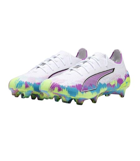 Mens Ultra 6 Ultimate Brilliance Firm Ground Football Boots  White Puma