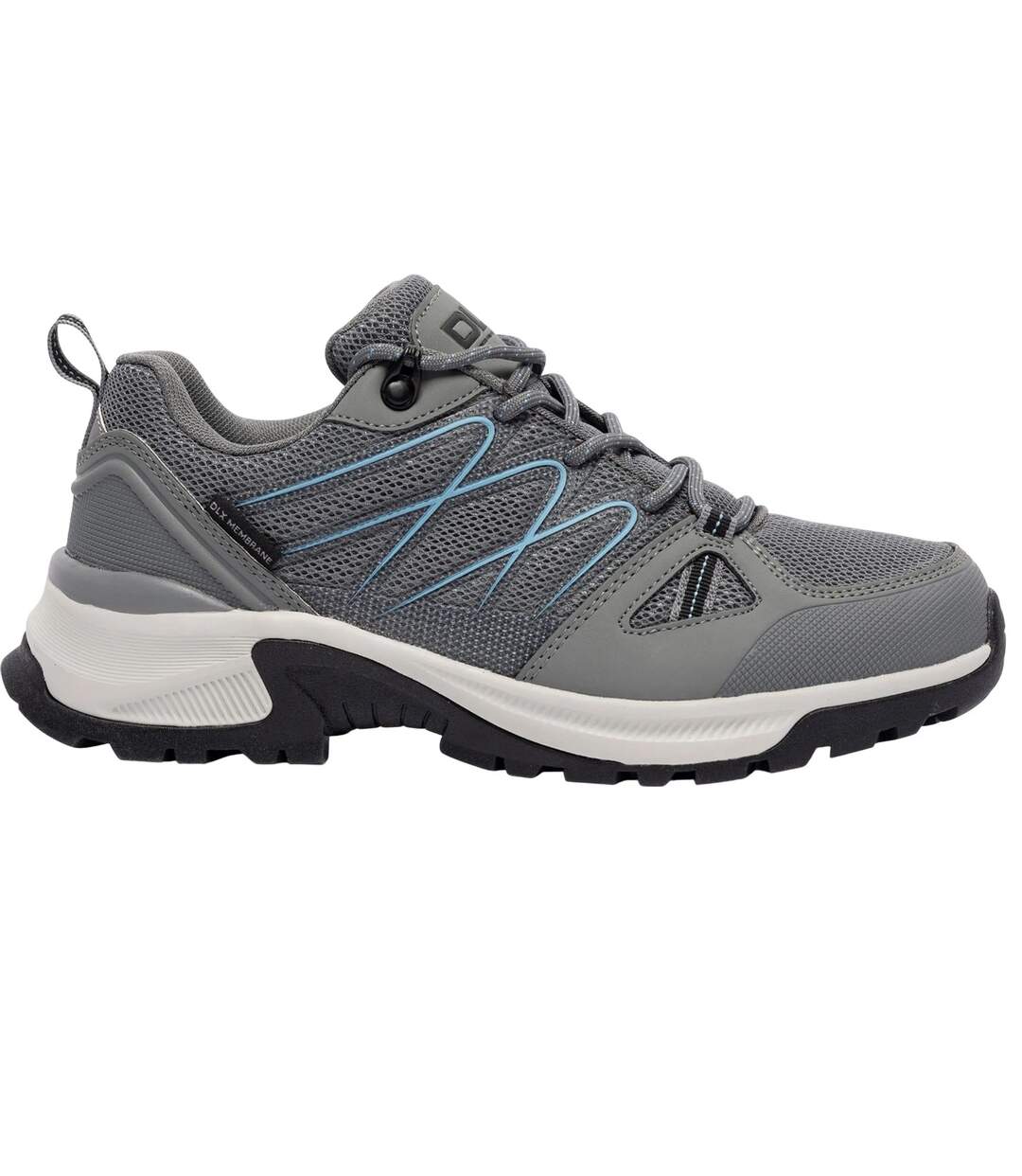 Womens/ladies zindzi ii dlx trainers grey Trespass-4