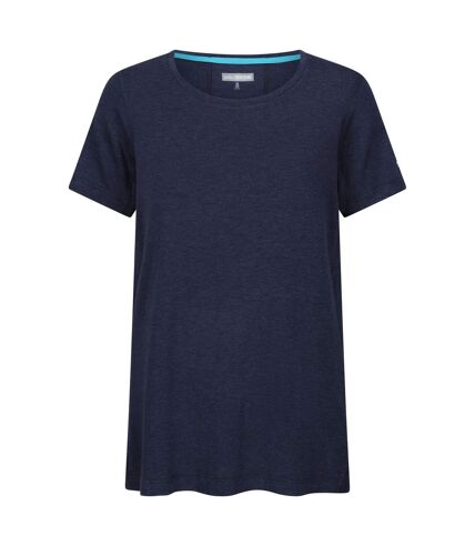 Womens/ladies ballyton t-shirt navy Regatta