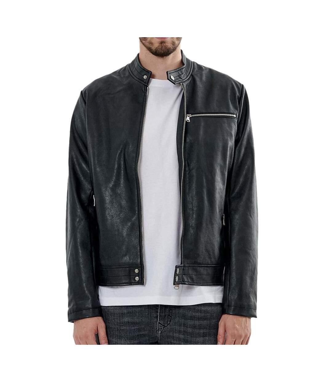 Veste noir homme kaporal vang-1