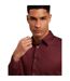 Chemise Manches Longues Motif/style Géométrique Homme Rouge Foncé Ted Baker-4