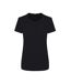Ecologie Womens/Ladies Ambaro Recycled Sports T-Shirt (Jet Black)