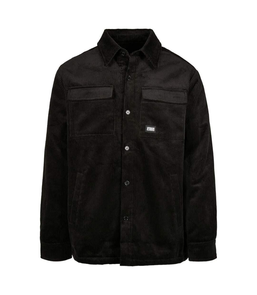 Veste-chemise Homme Noir Urban Classics-1