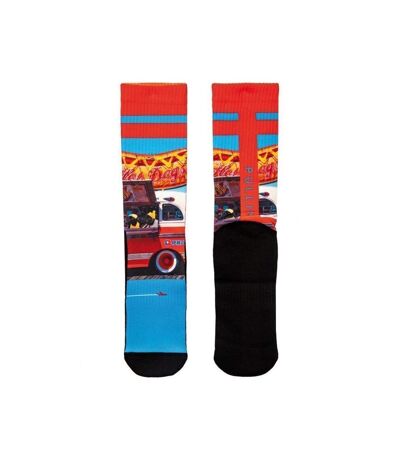 PULL IN Chaussettes Homme Microcoton HOTDOGGOS Rouge